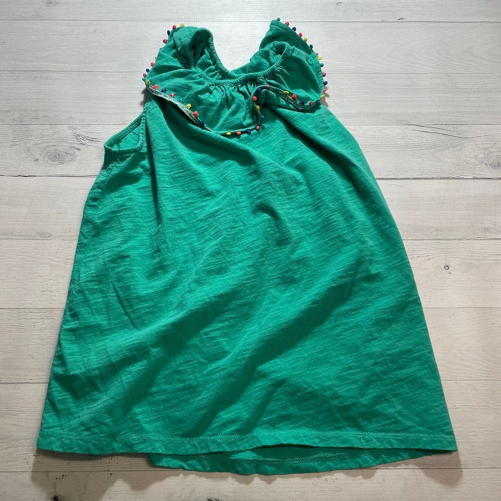 Mini‎ boden girls ruffle neck tank 13/14